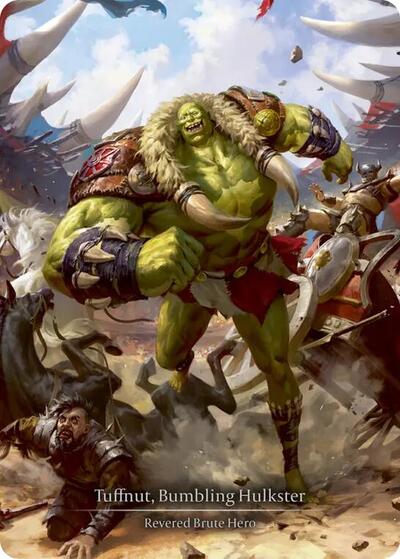 Tuffnut, Bumbling Hulkster (Marvel) (Super Slam) Near Mint Cold Foil
