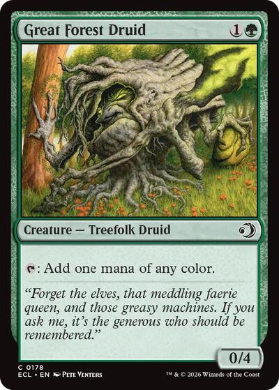 Great Forest Druid (Lorwyn Eclipsed) Near Mint