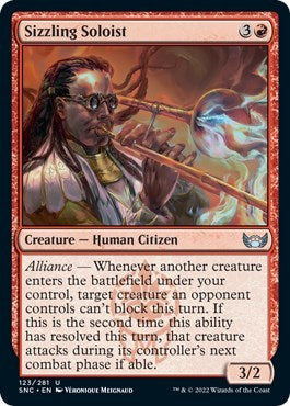 Sizzling Soloist (Streets of New Capenna) Near Mint
