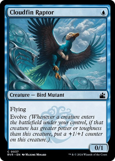 Cloudfin Raptor (Ravnica Remastered) Near Mint Foil