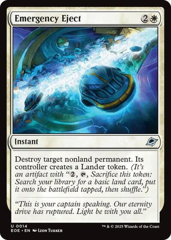 Emergency Eject (Edge of Eternities) Near Mint Foil