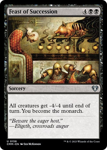 Feast of Succession (Commander Masters) Near Mint