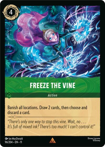 Freeze the Vine (Winterspell) Near Mint
