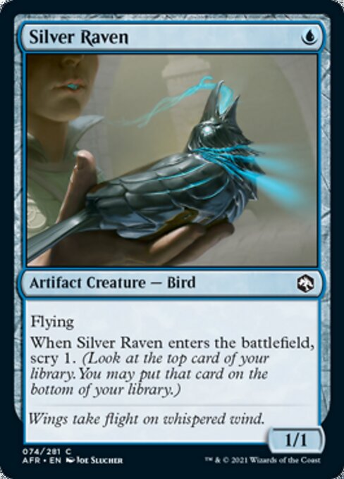 Silver Raven (Adventures in the Forgotten Realms) Near Mint