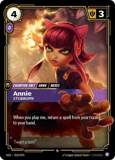 Annie Stubborn (Origins: Proving Grounds) Near Mint