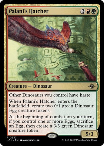 Palani's Hatcher (The Lost Caverns of Ixalan) Near Mint Foil