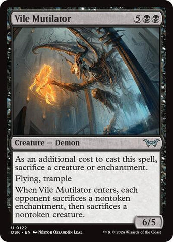Vile Mutilator (Duskmourn: House of Horror) Near Mint