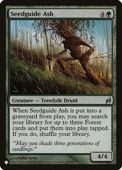 Seedguide Ash (The List) Near Mint