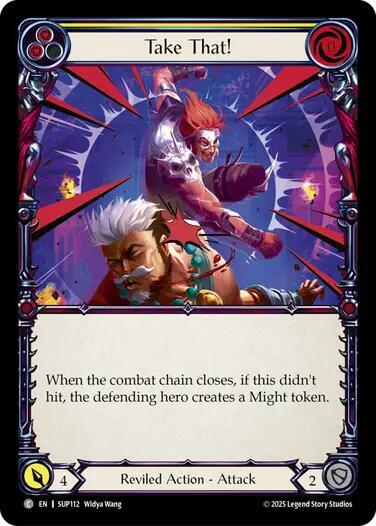 Take That! (Yellow) (Super Slam) Near Mint