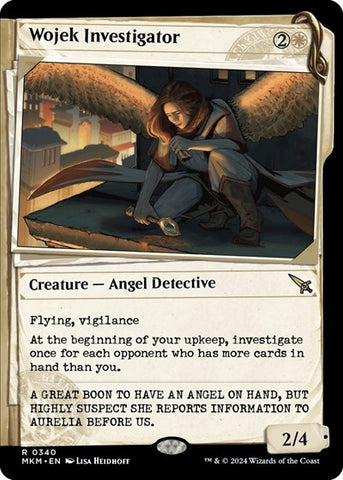Wojek Investigator (Showcase) (Murders at Karlov Manor) Near Mint