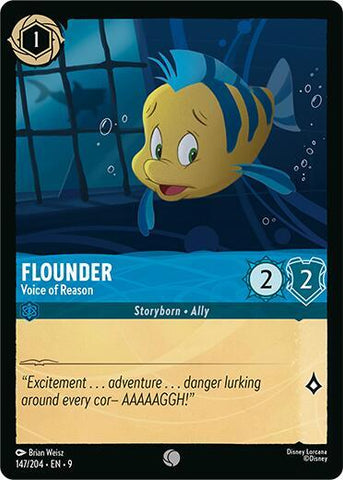 Flounder - Voice of Reason (Fabled) Near Mint Cold Foil