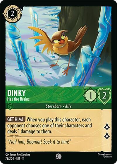 Dinky - Has the Brains (Winterspell) Near Mint Cold Foil