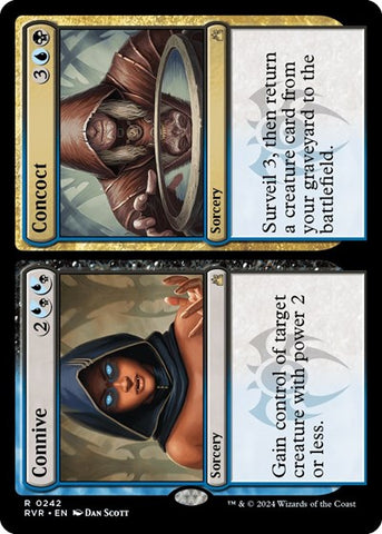 Connive / Concoct (Ravnica Remastered) Near Mint Foil