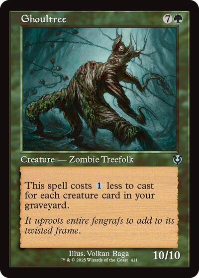 Ghoultree (Retro Frame) (Innistrad Remastered) Near Mint Foil