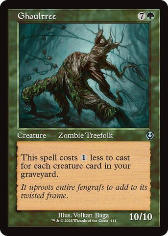 Ghoultree (Retro Frame) (Innistrad Remastered) Near Mint Foil