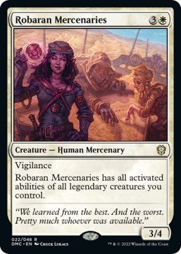 Robaran Mercenaries (Commander: Dominaria United) Near Mint