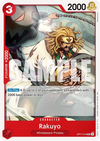 Rakuyo (The World's Strongest Warriors) Near Mint