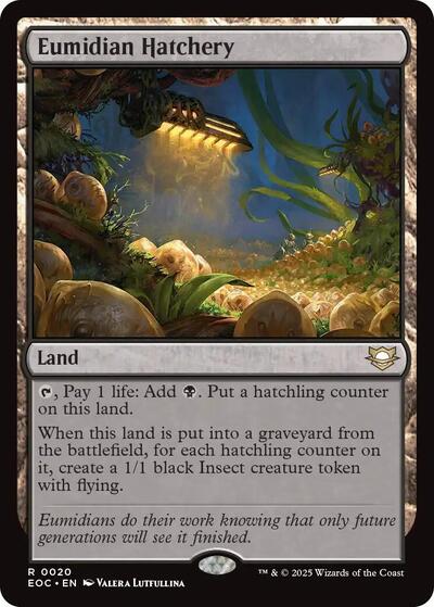 Eumidian Hatchery (Commander: Edge of Eternities) Near Mint