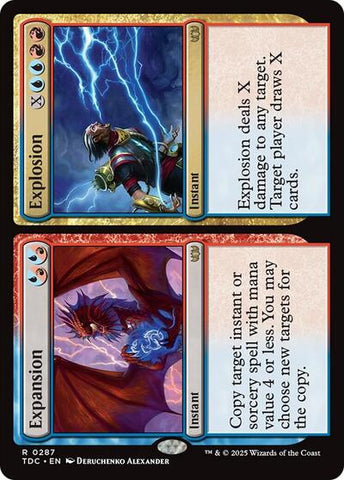 Expansion / Explosion (Commander: Tarkir: Dragonstorm) Near Mint