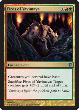 Fires of Yavimaya (Conspiracy) Near Mint