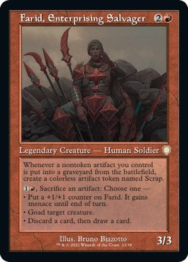 Farid, Enterprising Salvager (Commander: The Brothers' War) Near Mint
