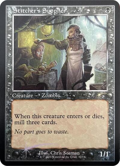 Stitcher's Supplier (853) (Retro Frame) (Secret Lair) Near Mint Foil