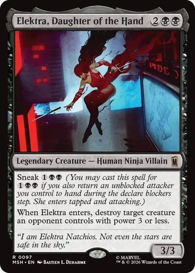 Elektra, Daughter of the Hand (Marvel Super Heroes) Near Mint