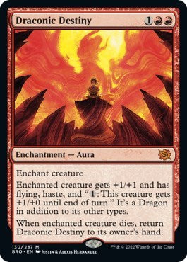 Draconic Destiny (The Brothers' War) Near Mint