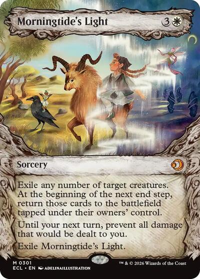 Morningtide's Light (Showcase) (Lorwyn Eclipsed) Near Mint Foil