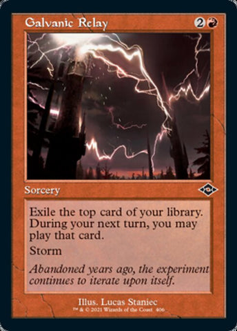 Galvanic Relay (Retro Frame) (Modern Horizons 2) Near Mint Foil