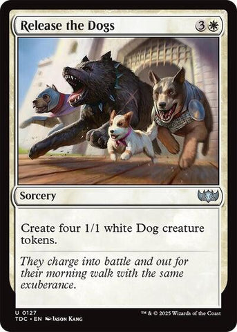 Release the Dogs (Commander: Tarkir: Dragonstorm) Near Mint