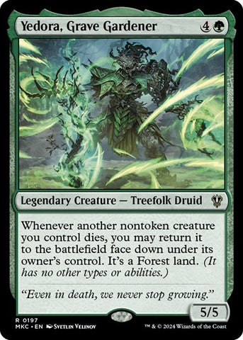 Yedora, Grave Gardener (Commander: Murders at Karlov Manor) Near Mint