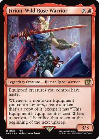 Firion, Wild Rose Warrior (Universes Beyond: FINAL FANTASY) Near Mint