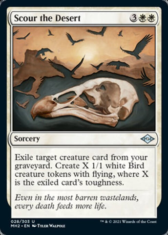 Scour the Desert (Modern Horizons 2) Near Mint Foil
