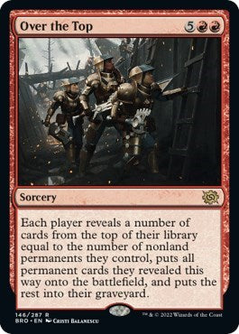 Over the Top (The Brothers' War) Near Mint