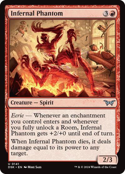 Infernal Phantom (Duskmourn: House of Horror) Near Mint