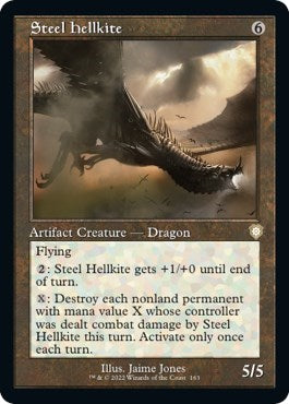 Steel Hellkite (Commander: The Brothers' War) Near Mint