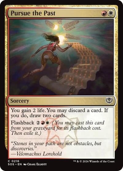 Pursue the Past (Secrets of Strixhaven) Near Mint Foil