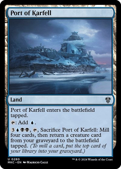 Port of Karfell (Commander: Murders at Karlov Manor) Near Mint