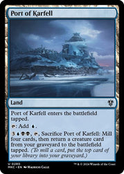 Port of Karfell (Commander: Murders at Karlov Manor) Near Mint