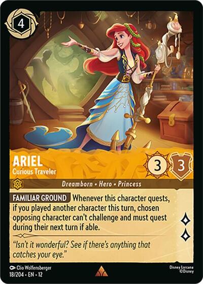 Ariel - Curious Traveler (Wilds Unknown) Near Mint
