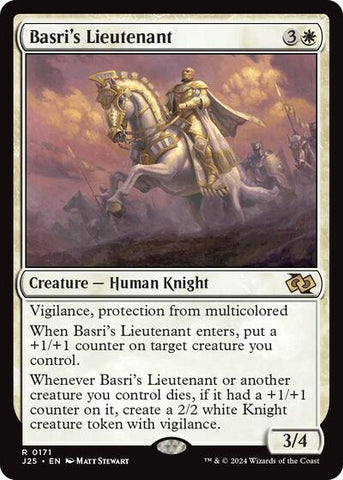 Basri's Lieutenant (Foundations Jumpstart) Near Mint