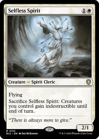 Selfless Spirit (Commander: Bloomburrow) Near Mint