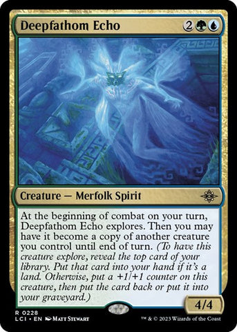Deepfathom Echo (The Lost Caverns of Ixalan) Near Mint