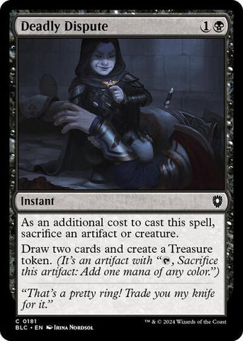 Deadly Dispute (Commander: Bloomburrow) Near Mint