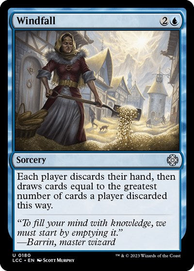 Windfall (Commander: The Lost Caverns of Ixalan) Near Mint