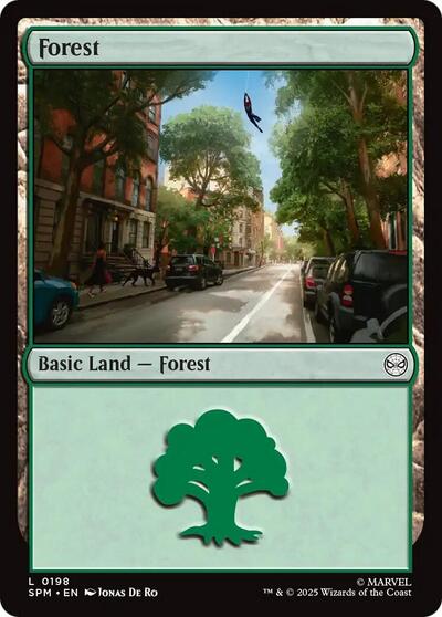 Forest (0198) (Marvel's Spider-Man) Near Mint Foil