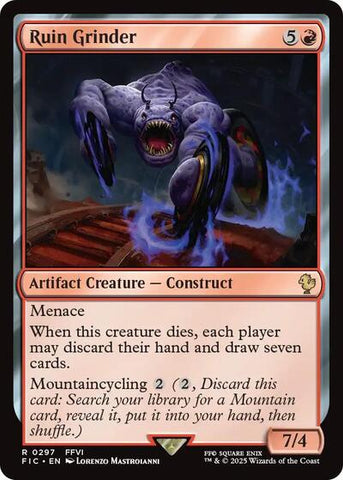 Ruin Grinder (Commander: FINAL FANTASY) Near Mint