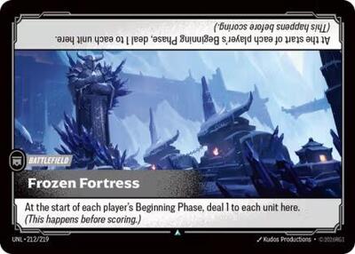 Frozen Fortress (Unleashed) Near Mint