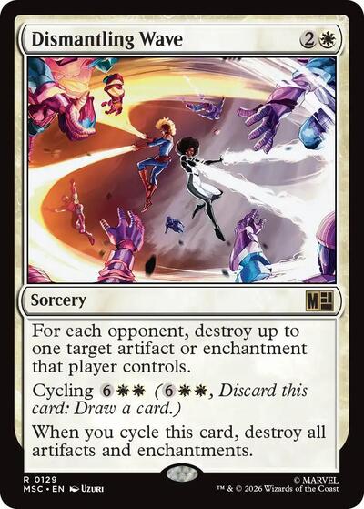 Dismantling Wave (Commander: Marvel Super Heroes) Near Mint